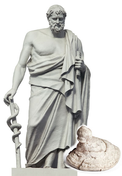 Hippokrates von Kos gilt als der Urvater der modernen Medizin und setzte sich schon vor mehreren Tausend Jahren mit der heilenden Wirkung von Pilzen auseinander.